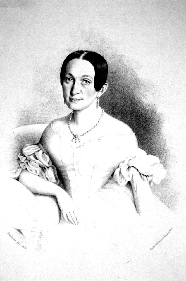 Karoline von Josch Litho