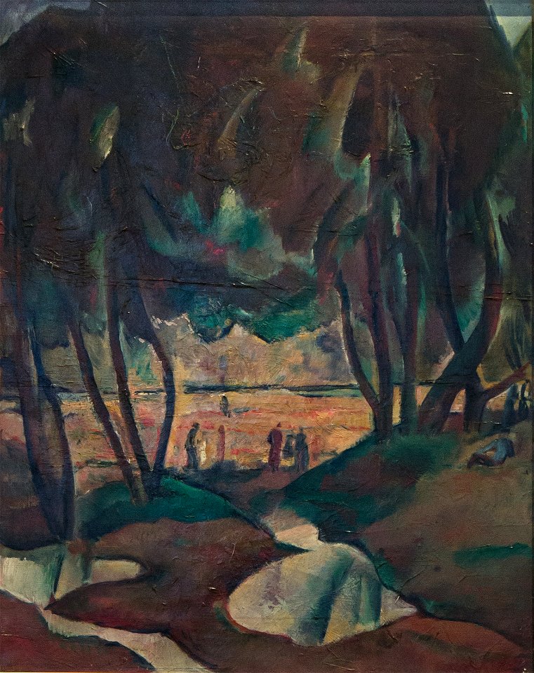 Georges Kars, Stromy na pobřeží - Krajina I, VMG 263, 1919