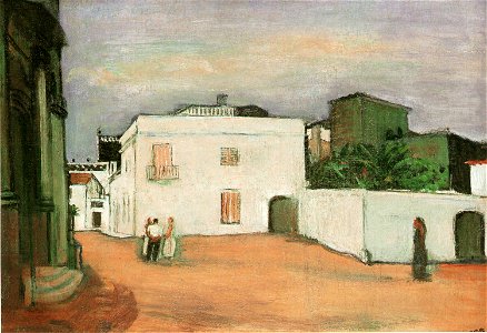 Georges Kars, Bílý domek v Tosse del Mar, 1933