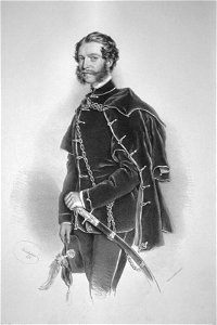 Kasimir Batthyány 1853 Litho