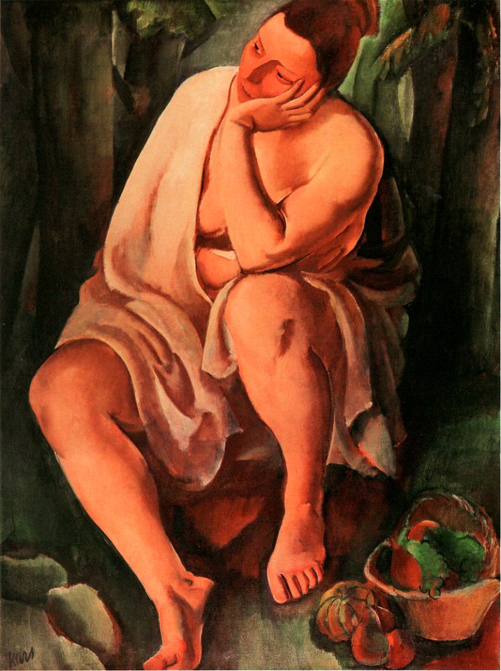 Georges Kars, Zamyšlený akt, 1920