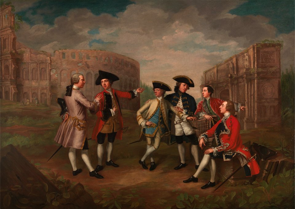 Katharine Read - British Gentlemen in Rome - Google Art Project