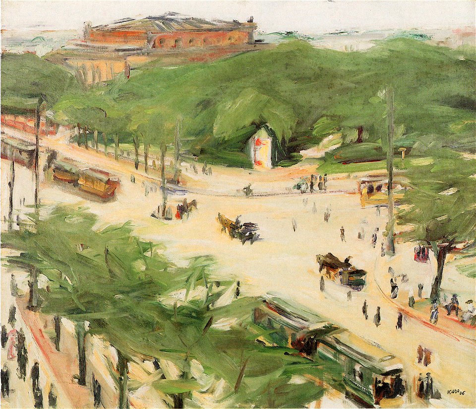 Georges Kars, Glockengiesserwall v Hamburku, 1906, O 157