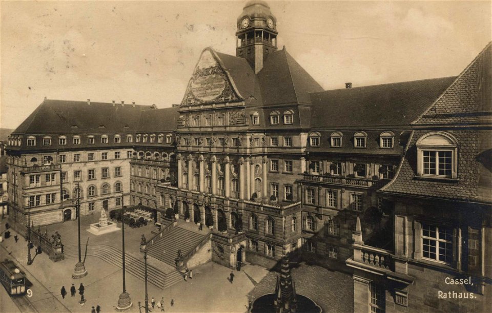 Kassel, Hessen - Neues Rathaus (2) (Zeno Ansichtskarten)