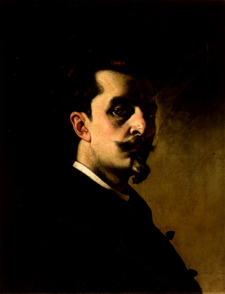 Karol Młodnicki - Self-Portrait - MNK II-a-1171 - National Museum Kraków