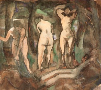 Georges Kars, Tři akty v krajině - Paridův soud, 1919