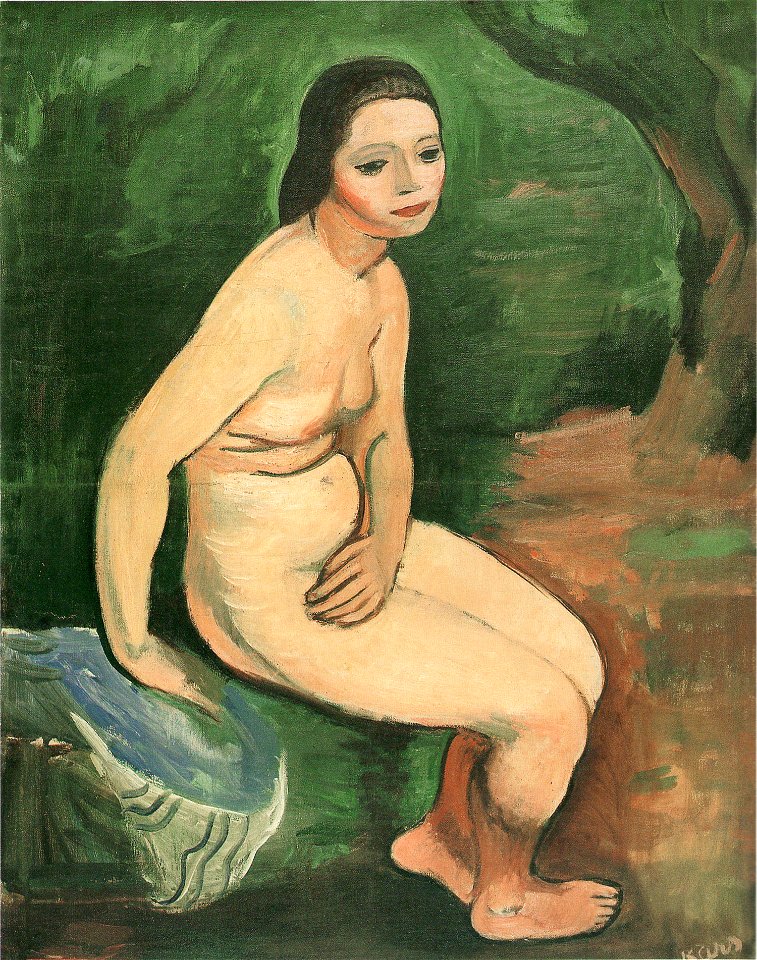 Georges Kars, Sedící akt, 1926