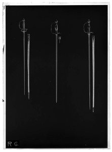 Kavaljersvärja , Tyskland ca 1750 - Livrustkammaren - 52146-negative