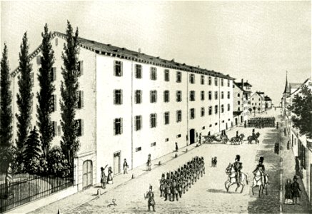 Kaserne Talacker Zuerich vor1871