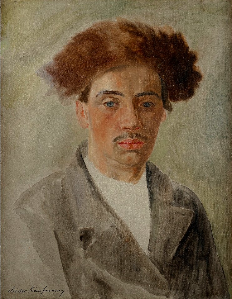 Study of a Hasidic Man by Isidor Kaufmann, oil on canvas