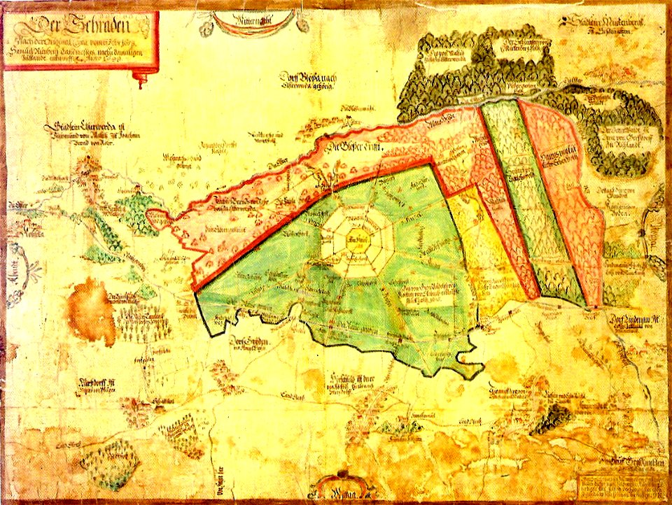 Karte Der Schraden Samuel Nienborg