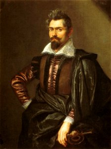 Kaspar Schoppe - Portrait von Rubens. Free illustration for personal and commercial use.