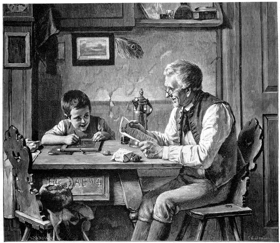 Kath Illustratie 1894 Een ontluikend talent, naar F.Hiddeman
