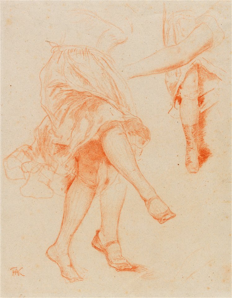 Friedrich August von Kaulbach Studie zur Schützenlisl 1878