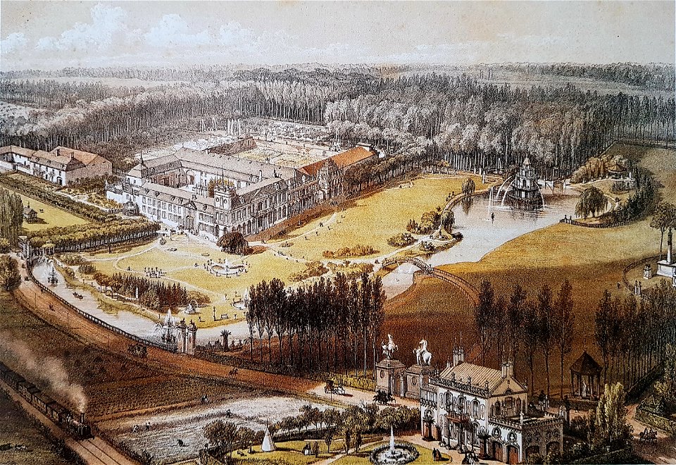 Kasteel Vaeshartelt, Maastricht (album P Regout, 1865)