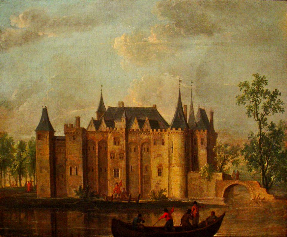 Kasteel van Gouda door Christoffel Pierson