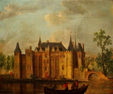 Kasteel van Gouda door Christoffel Pierson