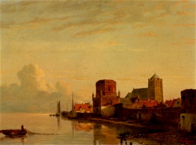 Kasparus Karsen - A view of Woudrichem