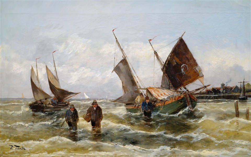 P Toretti Marine an der Ostsee