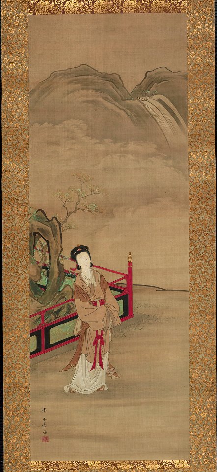 Katsukawa Shunsho - Chinese Beauty (Yang Guifei) - 1998.525 - Art Institute of Chicago