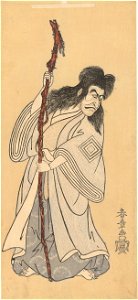Acteur Ichikawa Danjuro IV in de rol van de geest Ki no Natora-Rijksmuseum RP-P-1956-662