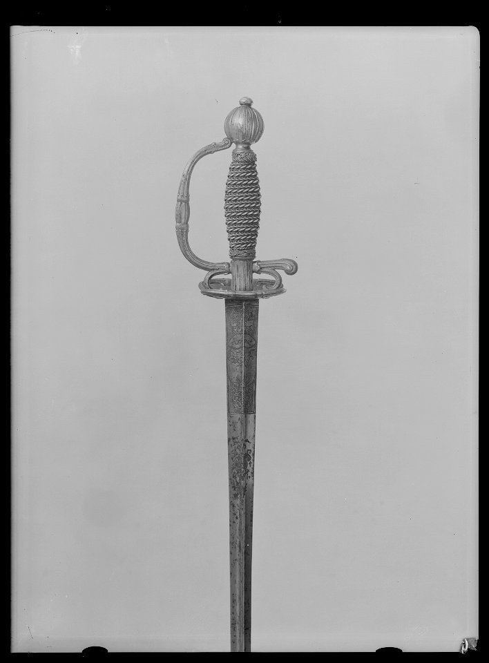 Kavaljersvärja, Frankrike ca 1720-1740 - Livrustkammaren - 18031