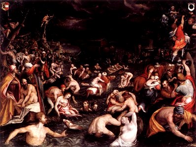 Kaspar Memberger (I) - Noah's Ark Cycle - 3. The Flood - WGA14802