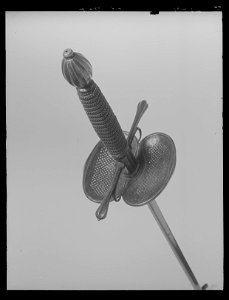 Kavaljersvärja (duellvapen), Frankrike, Tyskland, 1660-talet - Livrustkammaren - 62335
