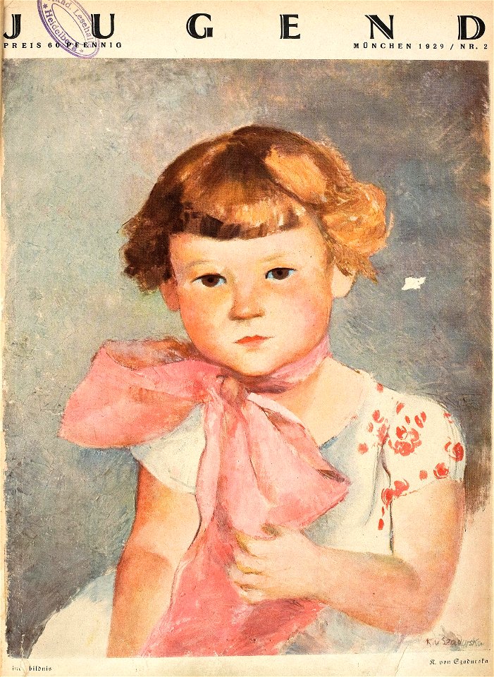 Kasia von Szadurska - Jugend Nr. 2, 1929