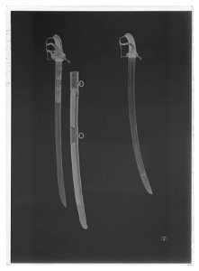 Kavalleriofficerssabel, Sverige ca 1750 - Livrustkammaren - 44364-negative