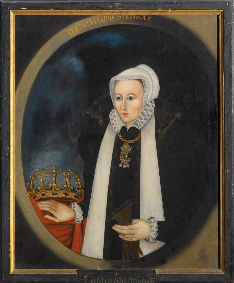 Katarina Stenbock, 1535-1621, drottning av Sverige - Nationalmuseum - 14989