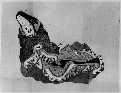 Katsushika Hokusai - Court Lady - 56.121.36 - Metropolitan Museum of Art