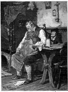 Kath Illustratie 1894 De plaaggeest, naar Hugo Kaufmann