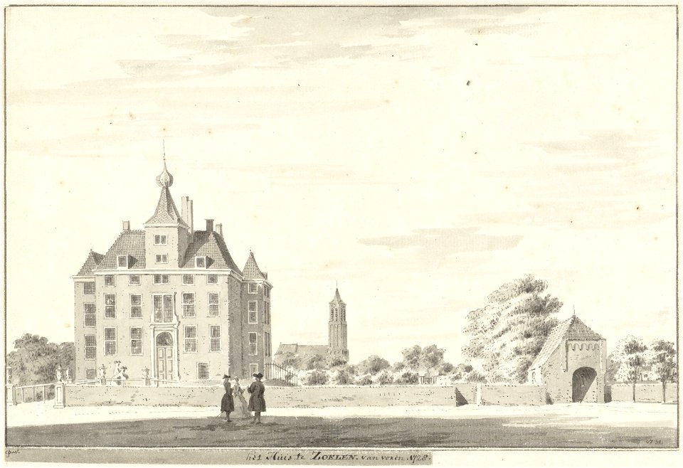 Kasteel Zoelen 1728
