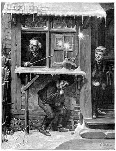 Kath Illustratie 1894 Kwajongensstreken, naar E.hader