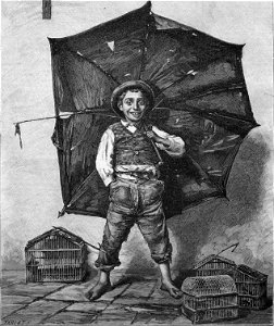 Kath. Illustratie 1894 Le petit marchand, par Georges Farlet