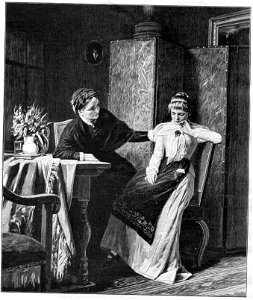 Kath Illustratie 1894 Een woord tot het hart, naar E.L.Mener