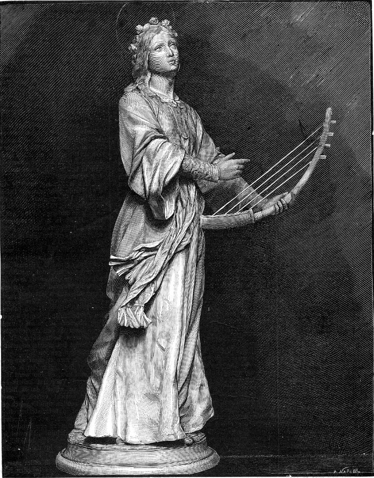 Kath. Illustratie 1894 Paul-François Choppin, Sainte Cécile (1890)