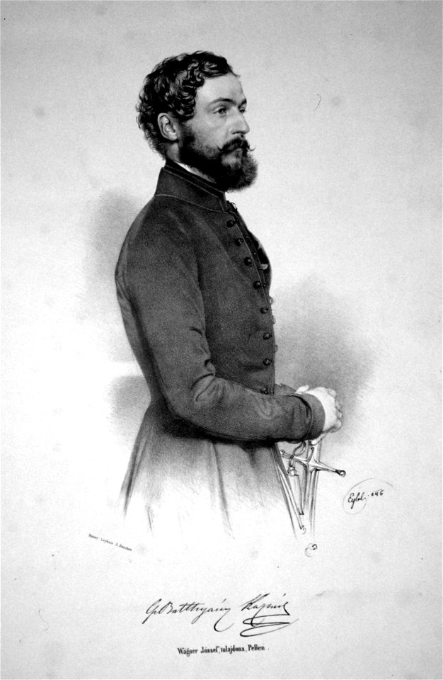 Kasimir Batthyány 1846 Litho
