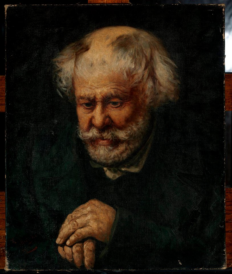 Kazimierz Mirecki - Portrait of an old man - MP 2144 MNW - National Museum in Warsaw