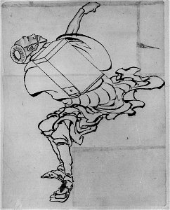 Katsushika Hokusai - Fan Peddler - 56.121.35 - Metropolitan Museum of Art