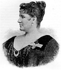 Katharina Klaffsky AEhrlichSängerinnen1895. Free illustration for personal and commercial use.