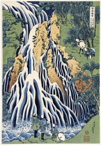 Katsushika Hokusai (1760-1849), Kirifuri waterval bij de Kurokami berg (1835)