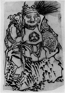 Katsushika Hokusai - Ebisu (God of Luck, Protector of Merchants) - 56.121.33 - Metropolitan Museum of Art