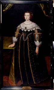 Katarina, 1584-1638, prinsessa av Sverige pfalzgrevinna av Zweibrücken (Jacob Heinrich Elbfas) - Nationalmuseum - 15100