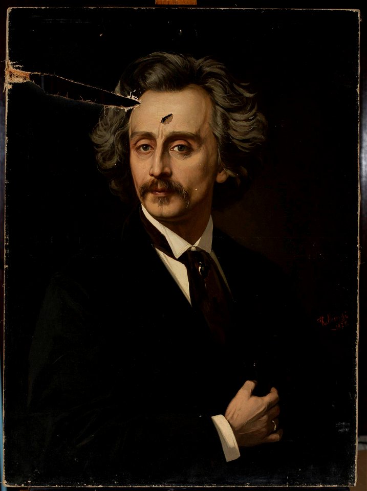 Kazimierz Mirecki - Self-portrait - MP 3840 MNW - National Museum in Warsaw