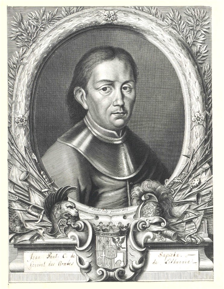 Kazimier Leŭ Sapieha. Казімер Леў Сапега (P. Landry, 1663)