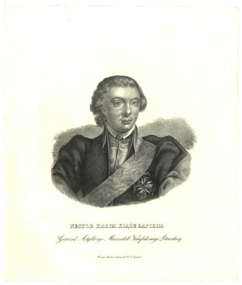 Kazimier Niestar Sapieha. Казімер Нестар Сапега (1829) (2)