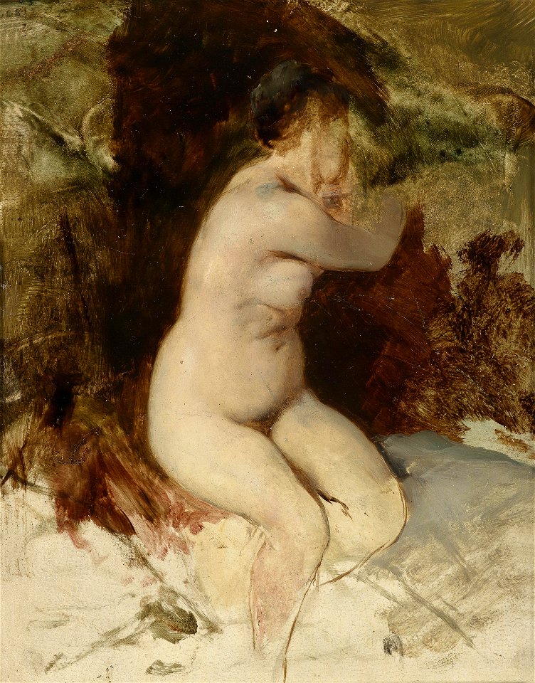 Friedrich August Kaulbach Aktstudie