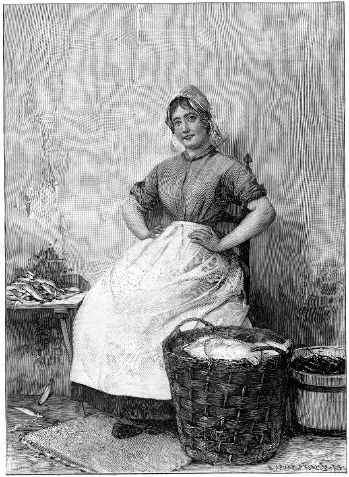 Kath Illustratie 1894 Versche vis, naar Otto Lingner